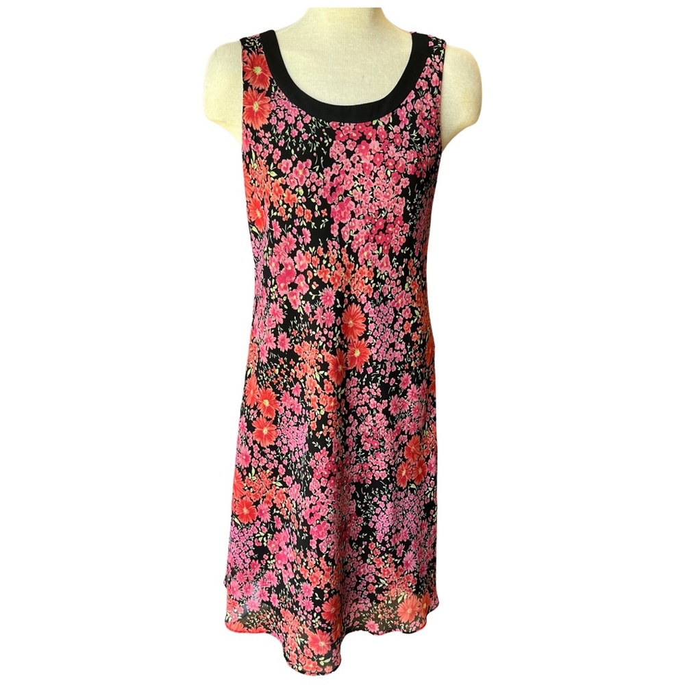 Floral Dress, Sleeveless dress in fabulous colors by Studio 1
